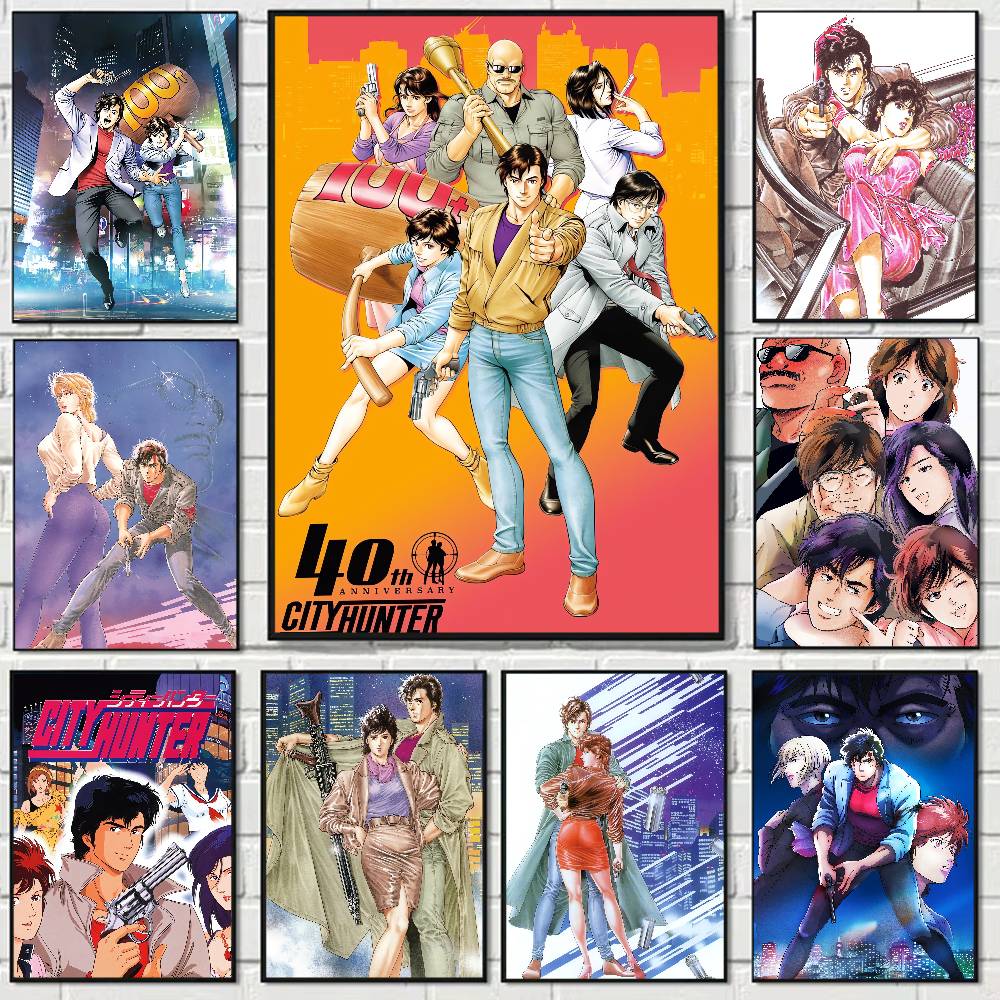 Home Bar And Theater - Anime City Hunter Anime Posteri Duvar