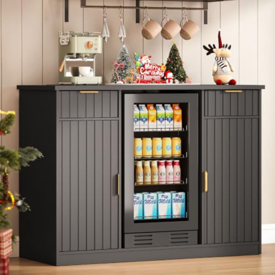 Home Bar And Fridge - 53 cm Kahve Barı Dolabı, Mini