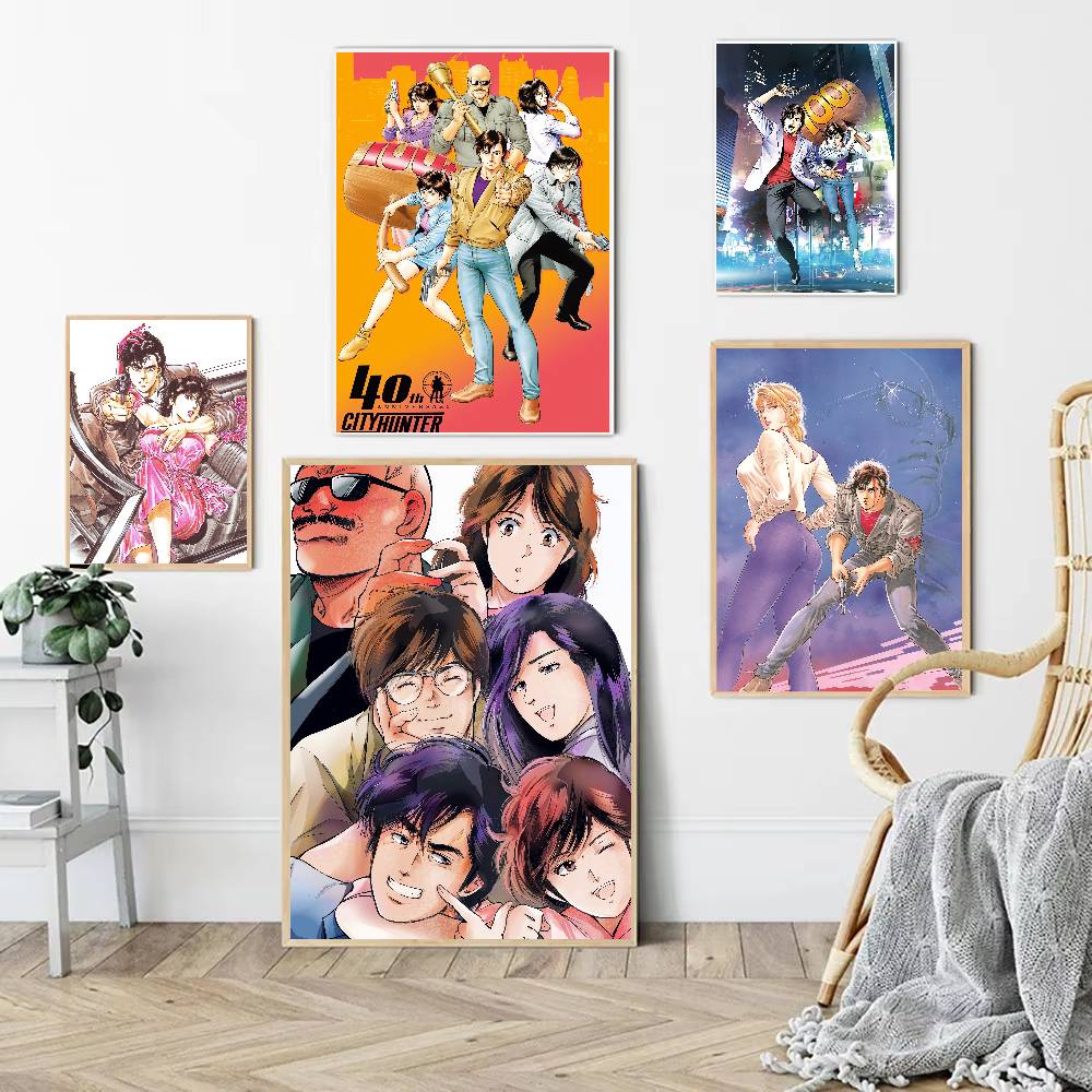 Anime City Hunter Anime Poster - Home Bar And Theater incelemesi ve fiyatı