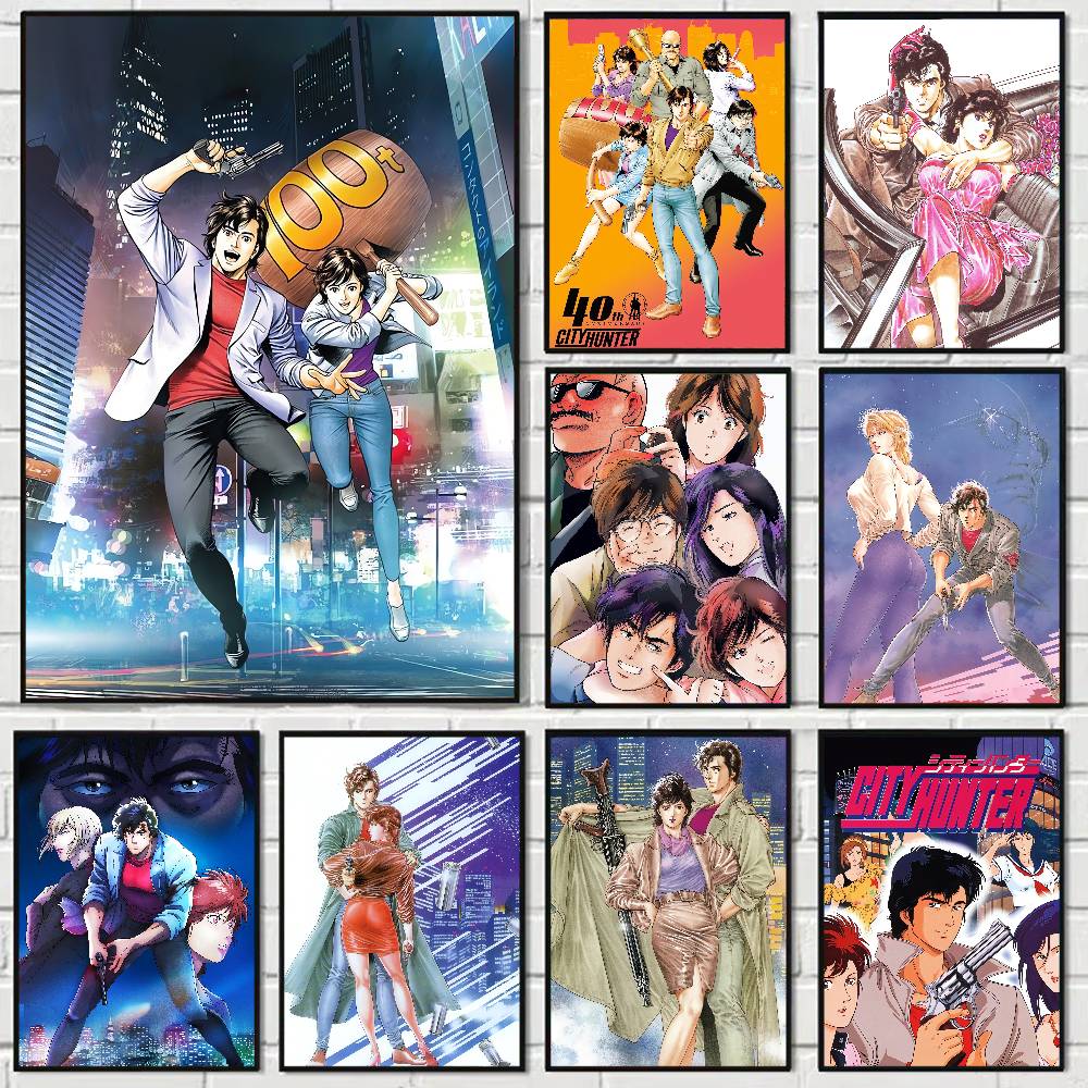 Anime City Hunter Anime Poster - Home Bar And Theater incelemesi ve fiyatı