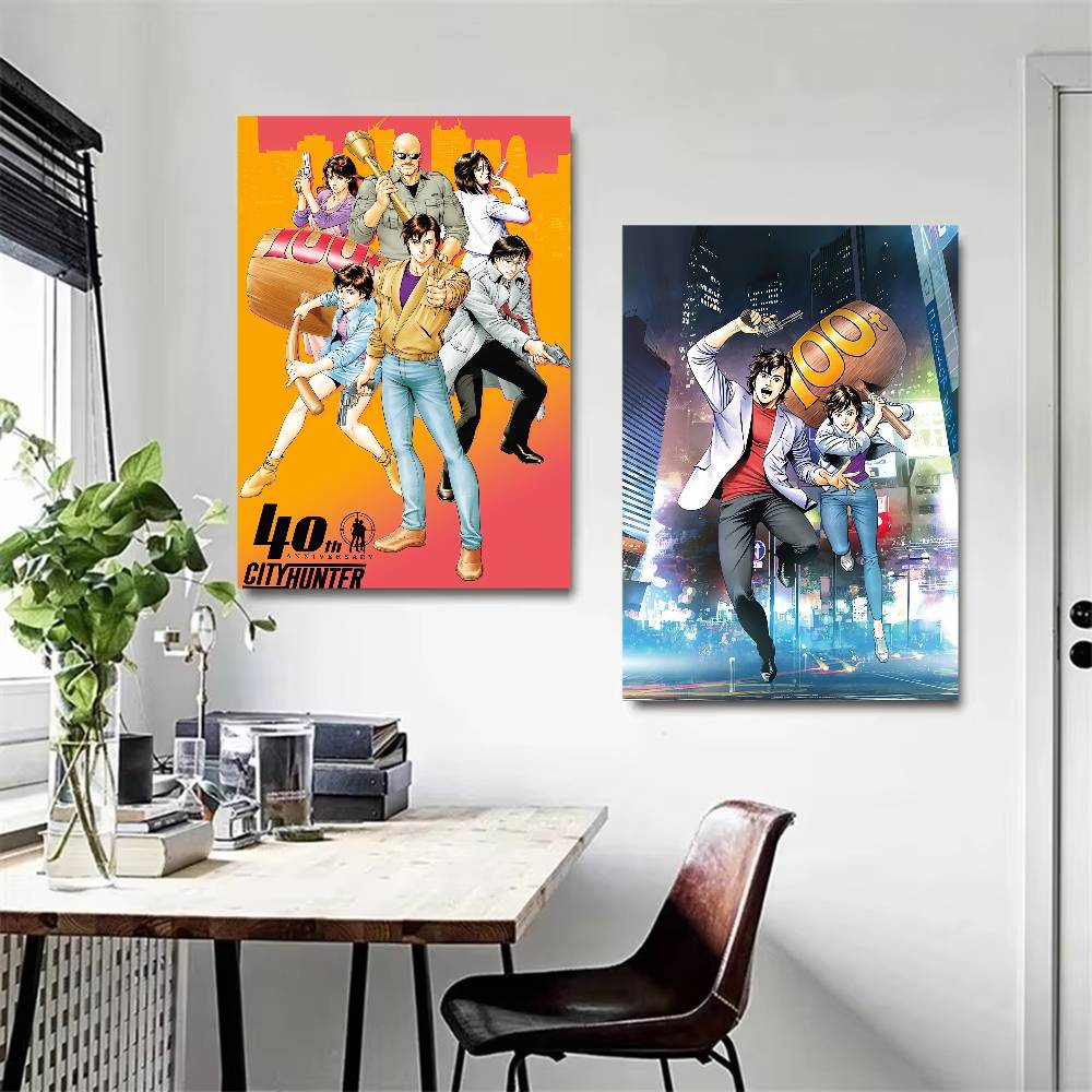 Anime City Hunter Anime Poster - Home Bar And Theater incelemesi ve fiyatı