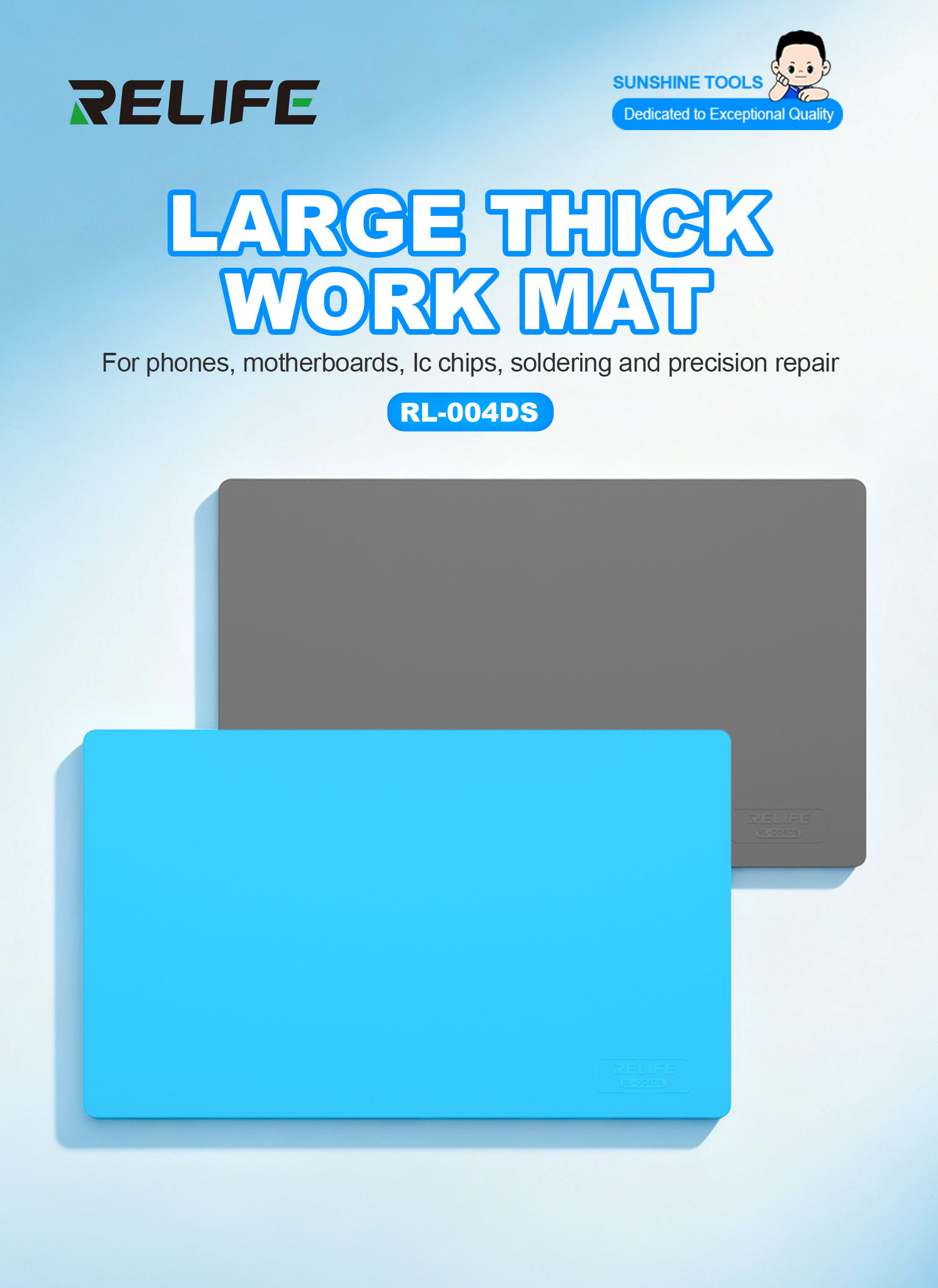 RELIFE RL-004DS 300x500mm Büyü - Bar Mat Rubber incelemesi ve fiyatı