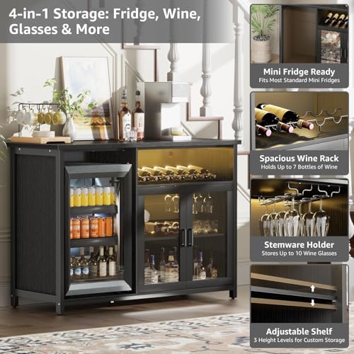 Mini Buzdolabı Alanlı Şarap Ba - Home Bar Setup incelemesi ve fiyatı