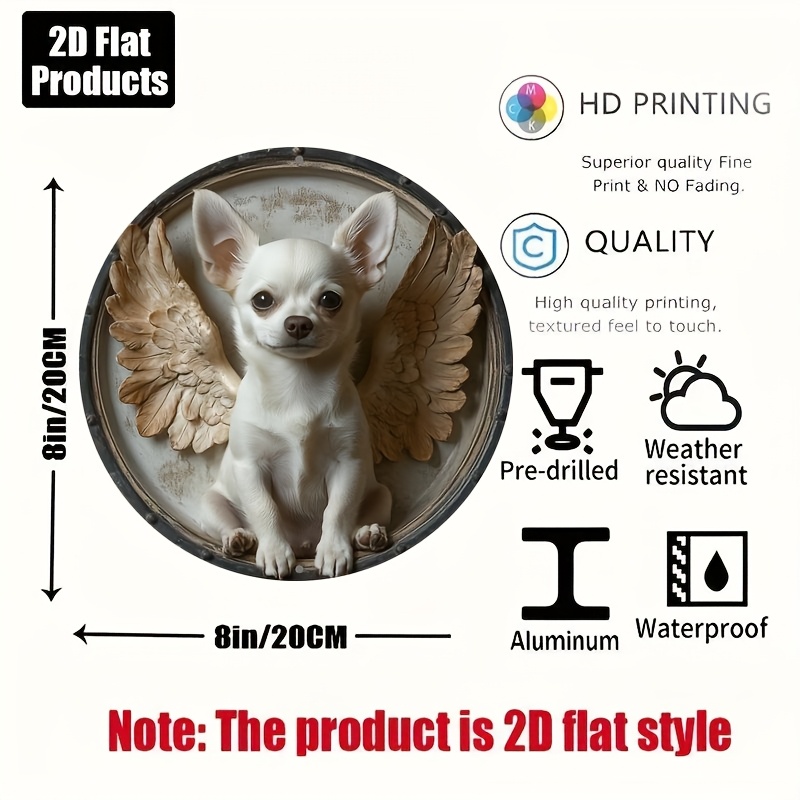 2D Düz, 1 adet, Chihuahua Tema - Home Bar And Kitchen incelemesi ve fiyatı