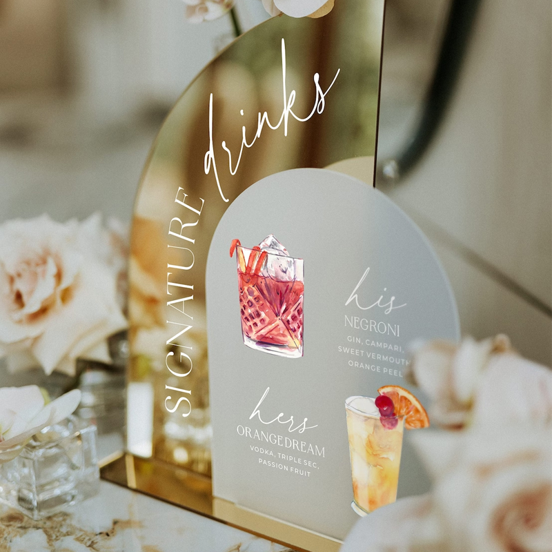 Altın Ayna Düğün Bar Menü Burc - Cocktail Recipe Book incelemesi ve fiyatı