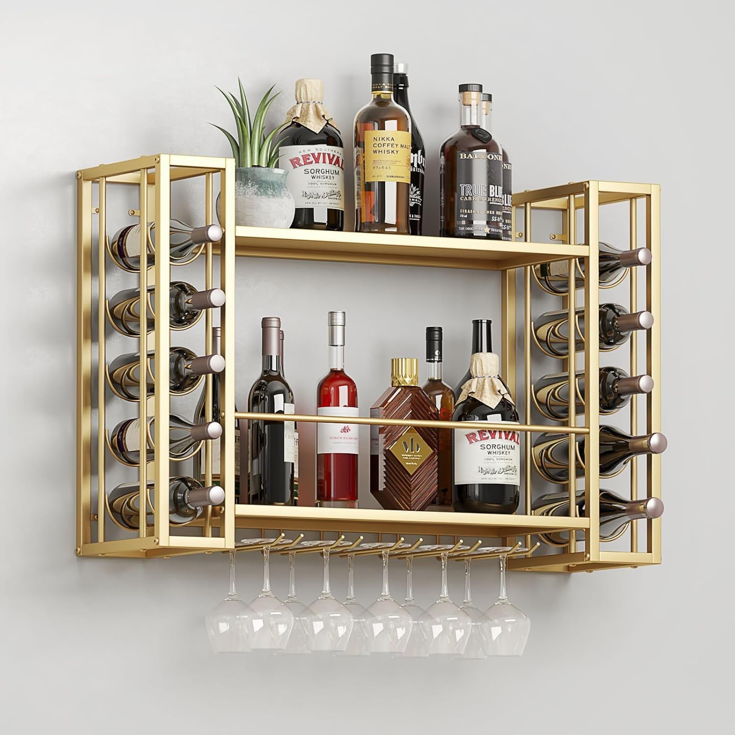 Duvara Monte Şarap Rafı, Şarap - Home Bar Shelf incelemesi ve fiyatı